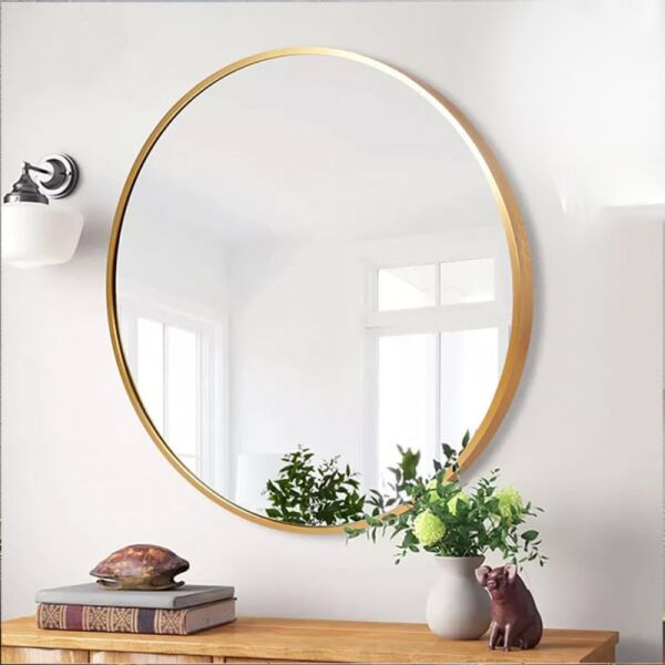 مرآة حائط بوكو 40 سم - ذهبي