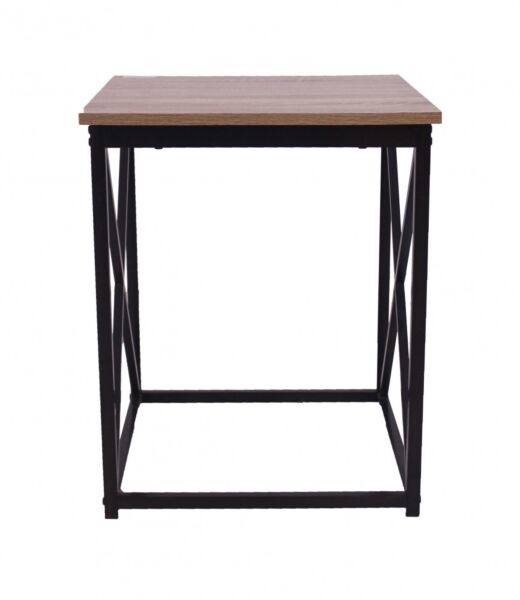 طاولة جانبية فيزا - بني