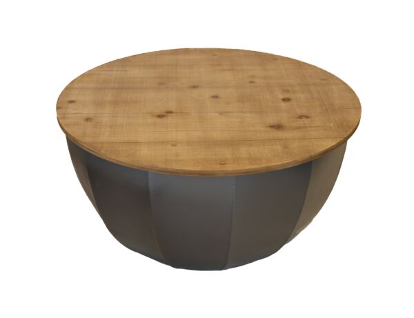 طقم طاولات جوسي 3 قطع - بيج واسود