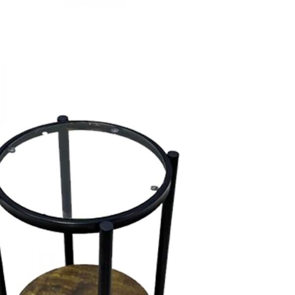 طاولة جانبية باري - بني