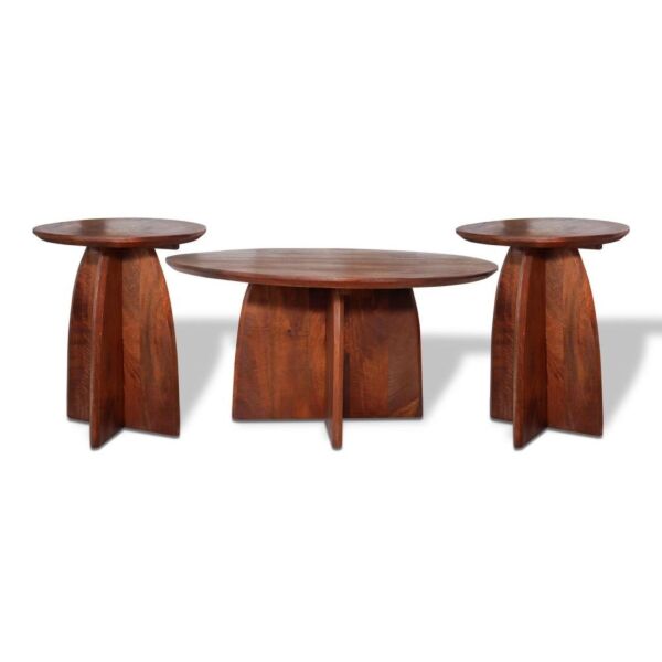 طقم طاولة قهوة وطاولات جانبية ايلا