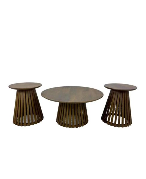 طقم طاولة قهوة 3 قطع ارت