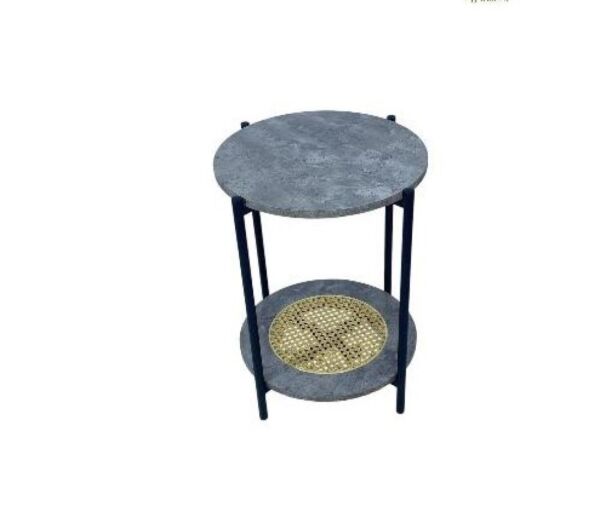 طقم طاولات قهوة لون رمادي