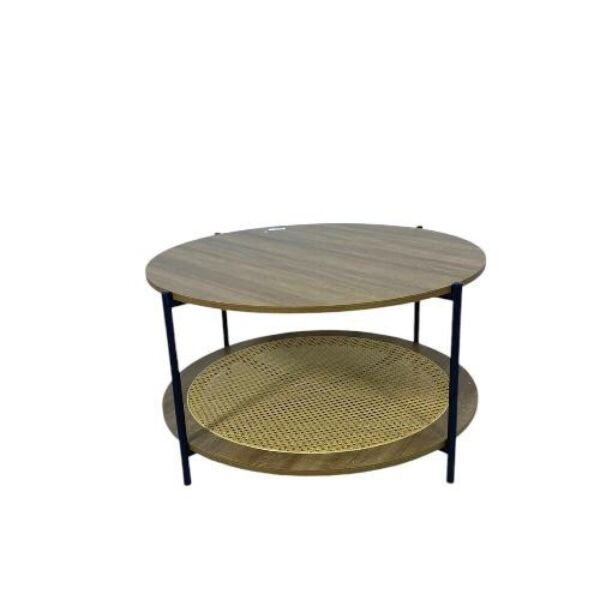 طقم طاولات قهوة لون بني