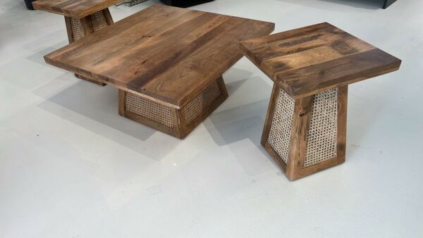 طقم طاولة قهوة 3 قطع استرا