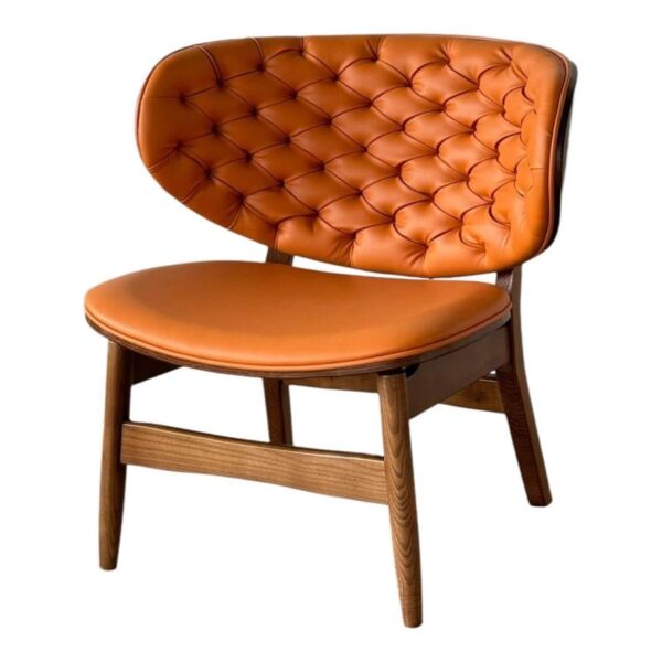 كرسي مفرد باكستر - برتقالي