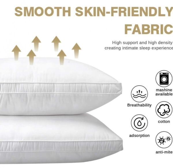 وسادة فندقية قطن - 50x75 سم