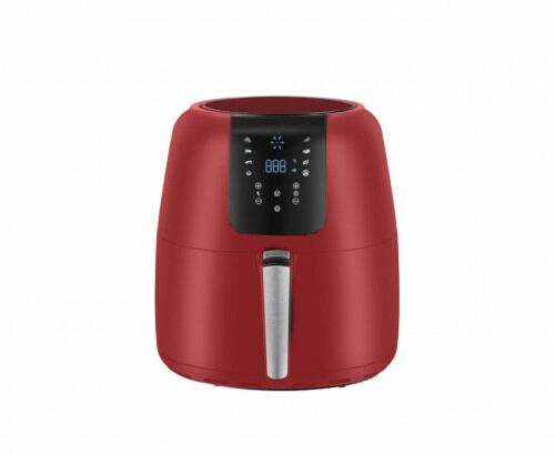 جي في سي برو قلايه صحيه بدون زيت 9 لتر - احمر