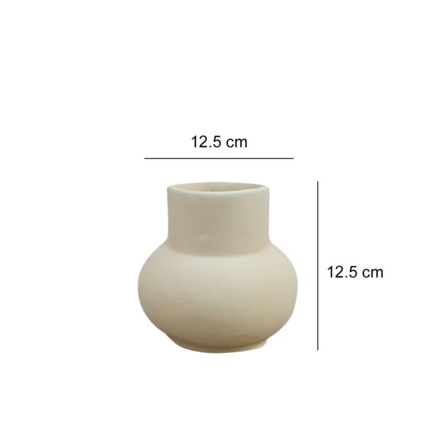 مزهرية لينو - كريمي