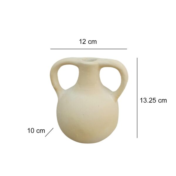 مزهرية رونا - كريمي