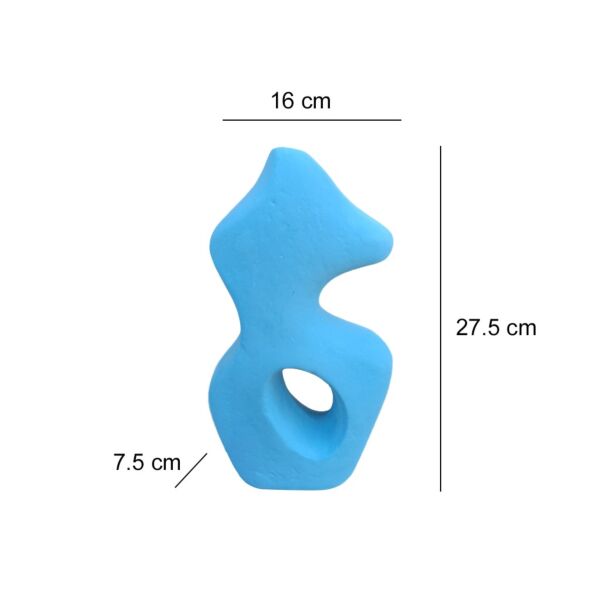 تحفة ديكور ابيلا صغيرة - ازرق