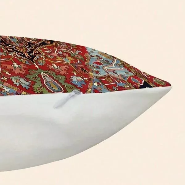 طقم غطاء وسادة ديكور رمضاني بدون حشوة - احمر واسود