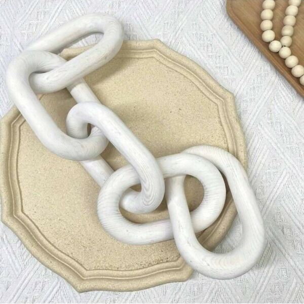 تحفة ديكور سلسلة مايلي - ابيض