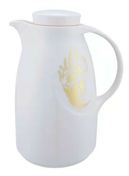 ترمس الشاي والقهوة بيج بلاستيك SKW624