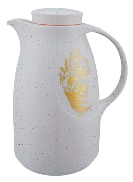 ترمس الشاي والقهوة بلاستيك - بيج