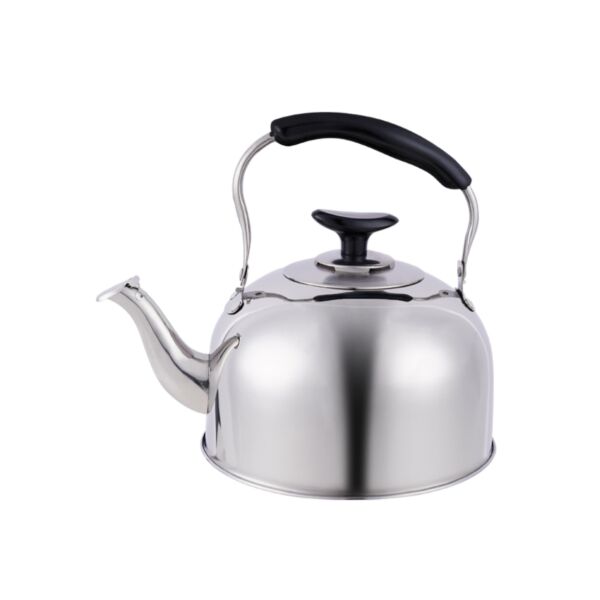 غلاية ماء بصافرة من ترست برو سعة 3.8 ليتر  فضي وأسود 