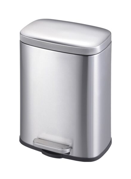 سلة نفايات البا 20 لتر - فضي