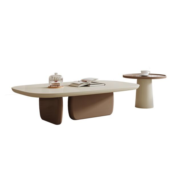 طاولة قهوة مع طاولة جانبية كاتي