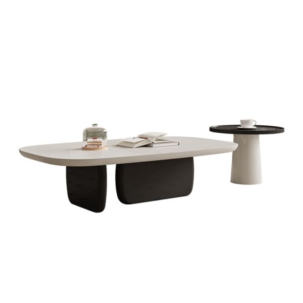 طاولة قهوة مع طاولة جانبية كادي