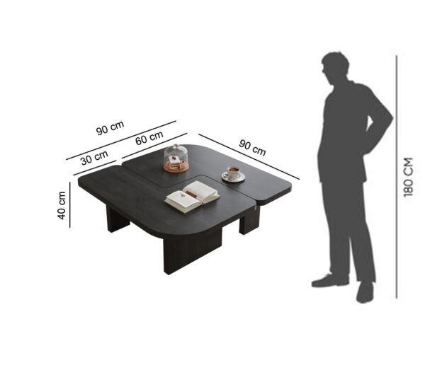 طاولة قهوة من جزئين اركاد