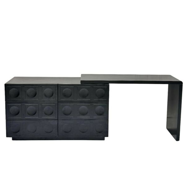 طاولة تزيين كلارينس - اسود