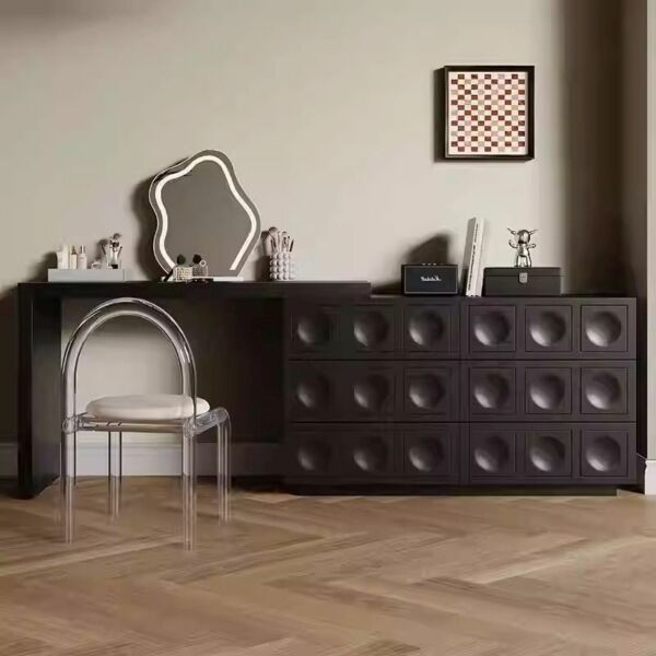 طاولة تزيين كلارينس - اسود