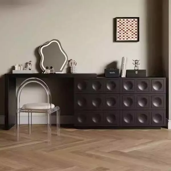 طاولة تزيين كلارينس - اسود