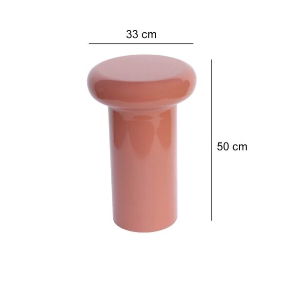 طاولة جانبية راندي - برتقالي