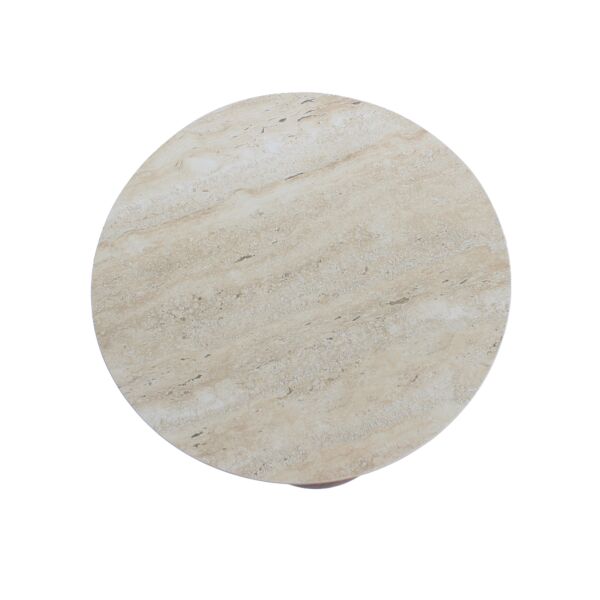 طاولة جانبية هيلاوب - بني وبيج فاتح