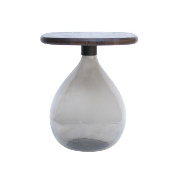 طاولة جانبية ايلا - بني غامق