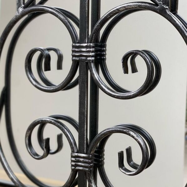 مرآة حائط خشب شكل نافذة ساندي