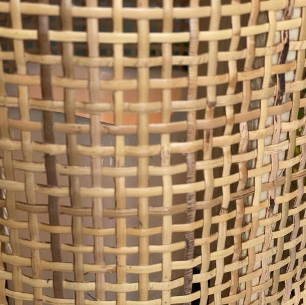 فانوس حديد و راتان