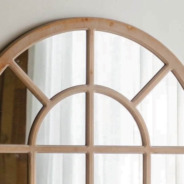 مرآة شباك خشب كبيرة - شارين