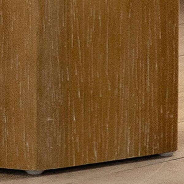 طاولة جانبية خشب سداسية