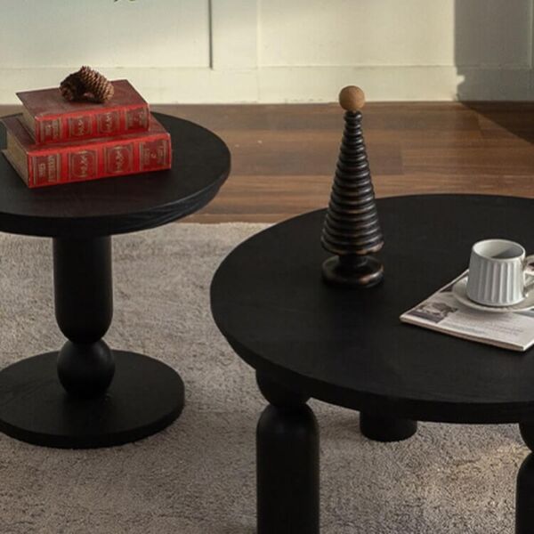 طاولة قهوة كومبو - اسود