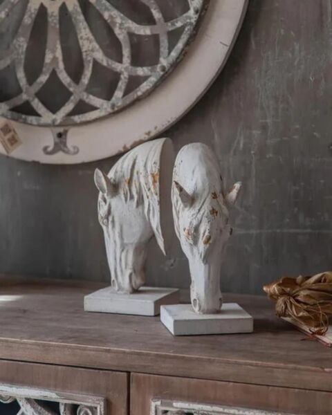  تحفة ديكور راس خيل - 2 قطعة