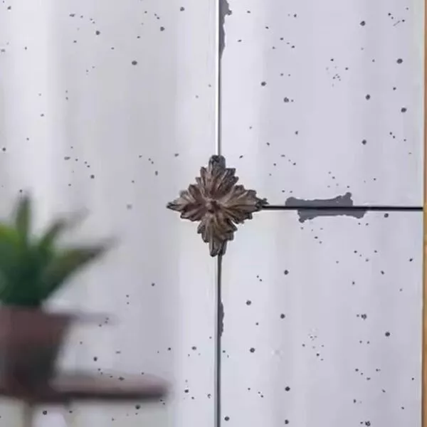 مرآه انتيك - ذهبي