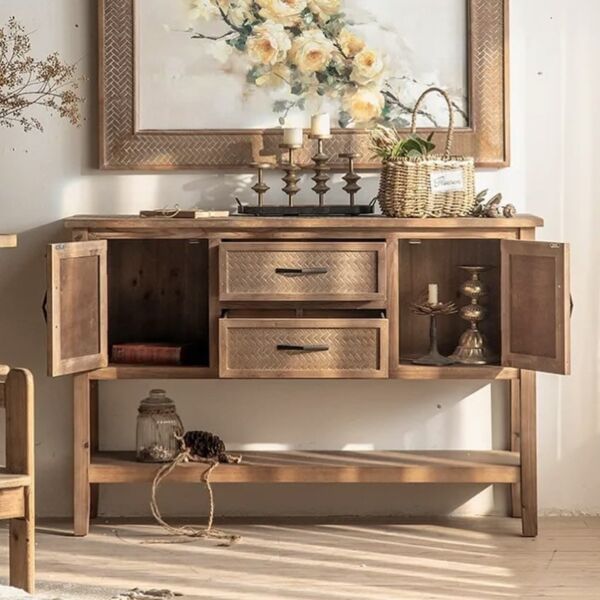 كونسول خشب كلاس