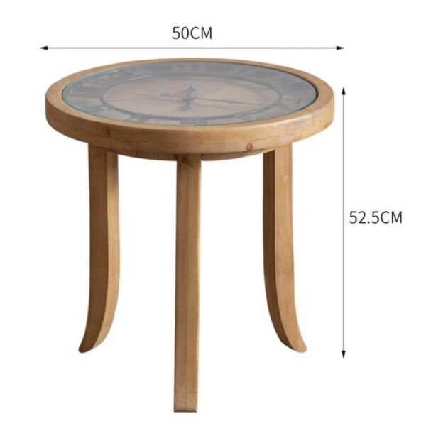 طاولة جانبية سطح ساعة كلوكار