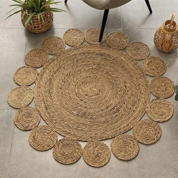 مفرش خوص بوهيمي - 120 سم