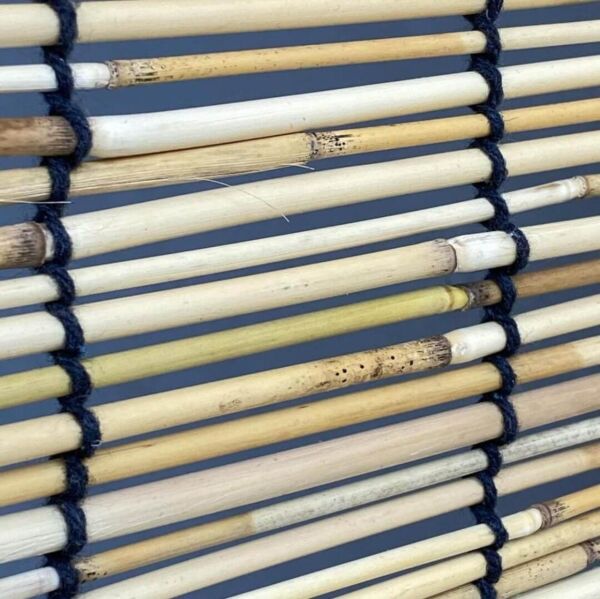 بارتشن خشب وراتان قابل للطي ساندرا