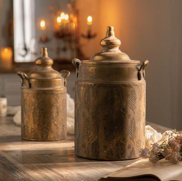 فازة حديد انتيك فيرونا - نحاسي