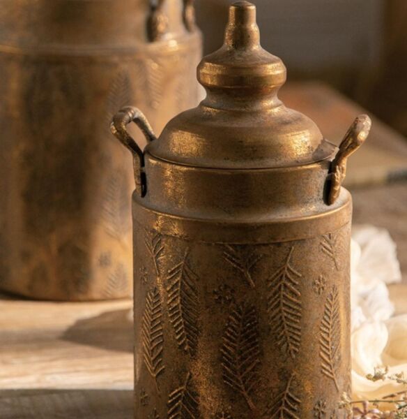 فازة حديد انتيك فيرونا - نحاسي