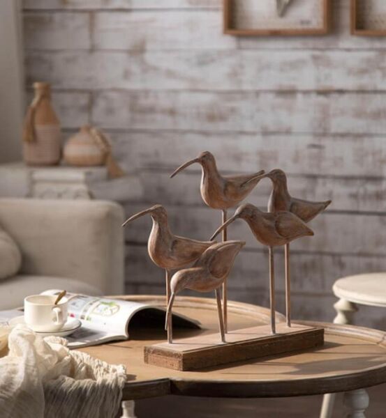 تحفة ديكور طاولة طيور