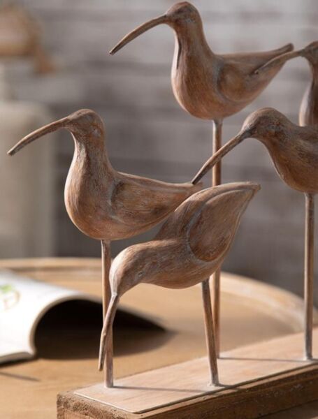 تحفة ديكور طاولة طيور