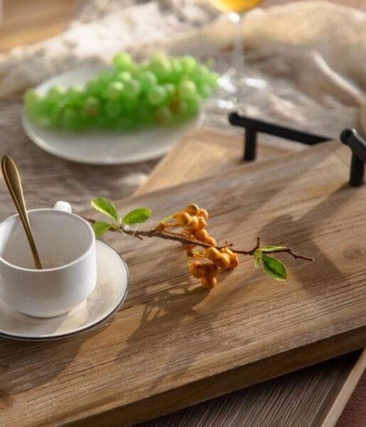 طقم صواني تقديم قطعتين ريناس