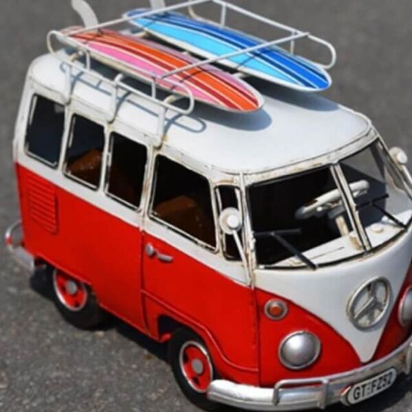  تحفة باص فوكس احمر انتيكا