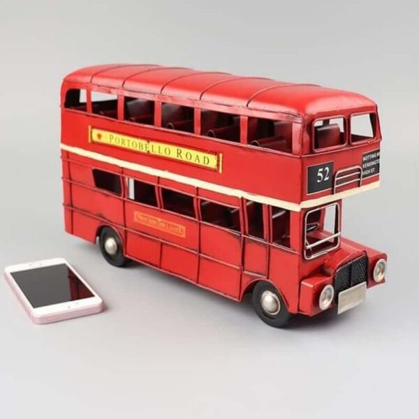 باص لندن احمر انتيكا 32 سم