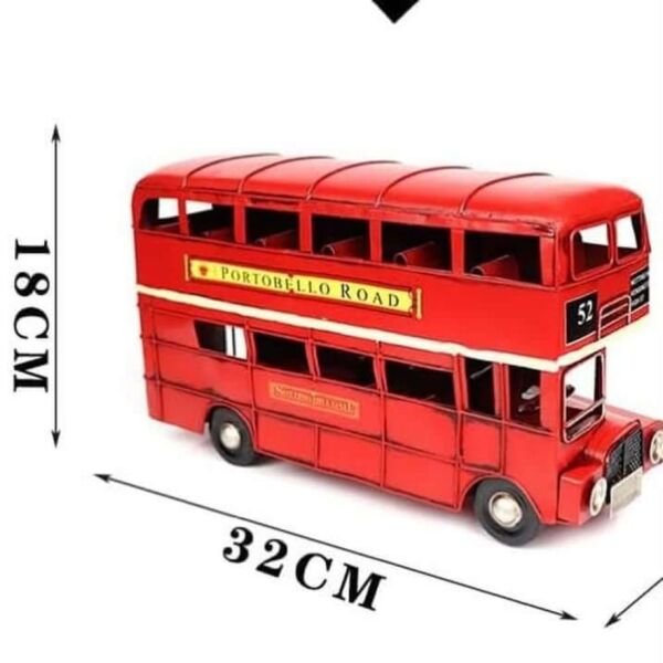 باص لندن احمر انتيكا 32 سم