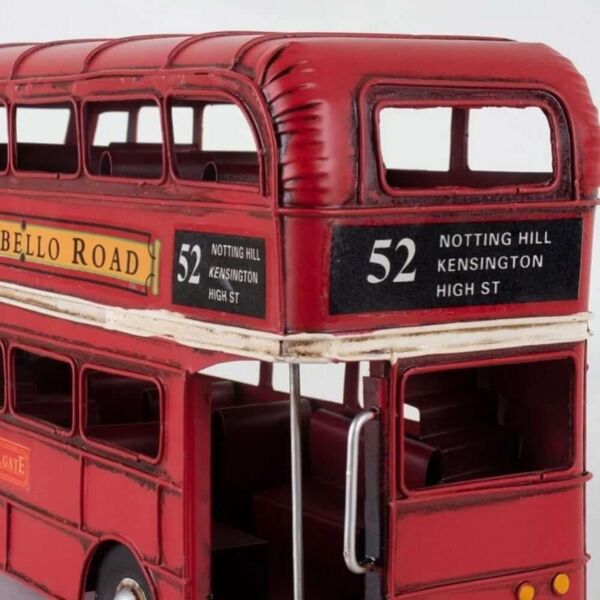 باص لندن احمر انتيكا 32 سم